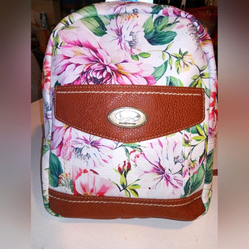 BOC Born Concept Floral Saddle Mini Backpack